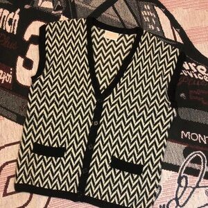 Vintage Pendleton  Knit Button Vest cardigan